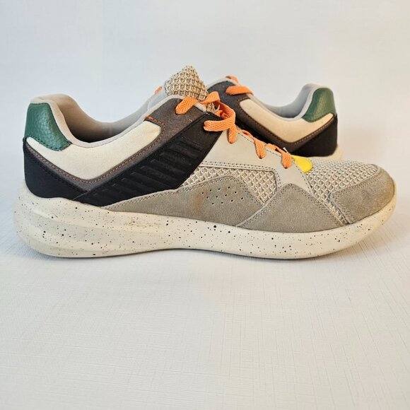 Skechers Mens Size 9.5 Skechex Vert Crest Cross Training Shoes Gray Suede 52978 - Picture 7 of 9